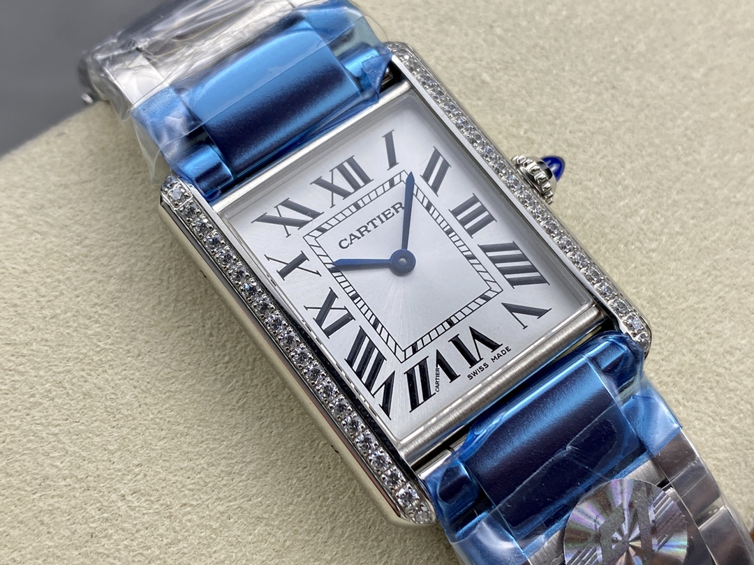 Cartier F1厂卡地亚TANK MUST de Cartier全系列倾情打造 中号33 7*25