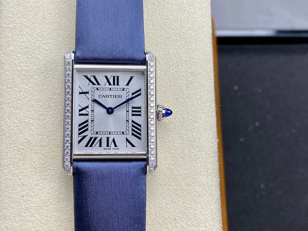 Cartier F1厂卡地亚TANK MUST de Cartier全系列倾情打造 中号33 7*25