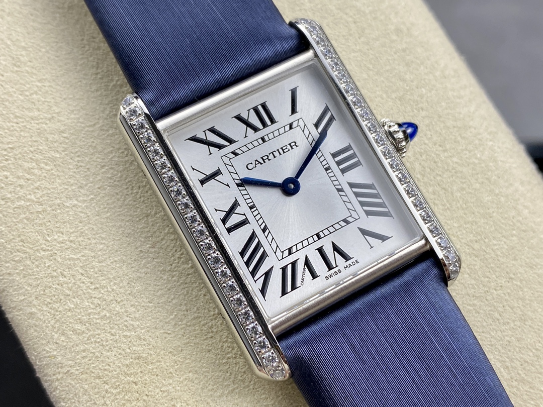 Cartier F1厂卡地亚TANK MUST de Cartier全系列倾情打造 中号33 7*25