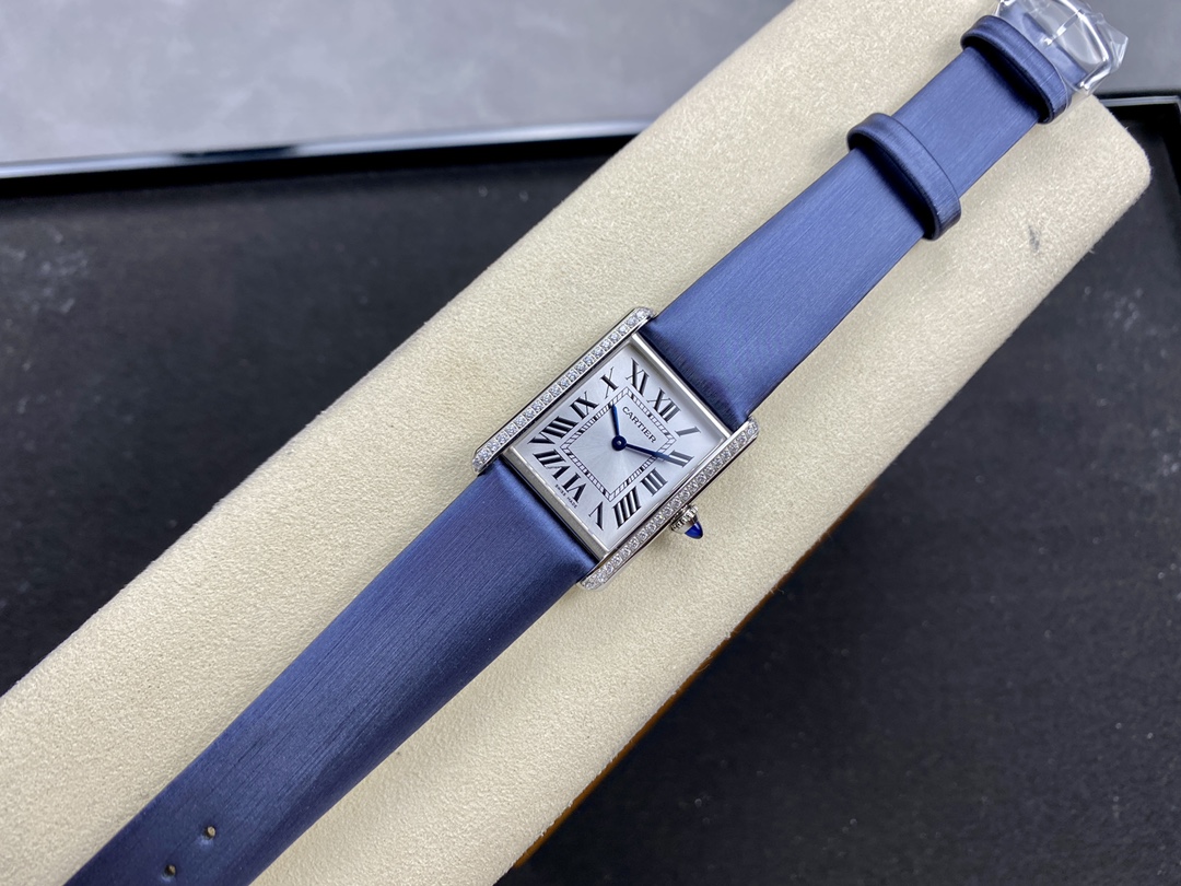 Cartier F1厂卡地亚TANK MUST de Cartier全系列倾情打造 中号33 7*25