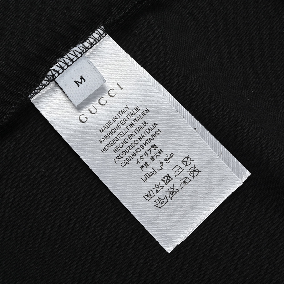 Gucci 古驰字母logo金标刺绣 短袖T恤-Chinese UA Cheap High Quatity Brand Clothes Bags handbags Sneakers wholesale wholesaler seller from China Factory suppliers Fashion Clothing Shoes best Quality Beautiful Price Gucci 古驰字母logo金标刺绣 短袖T恤