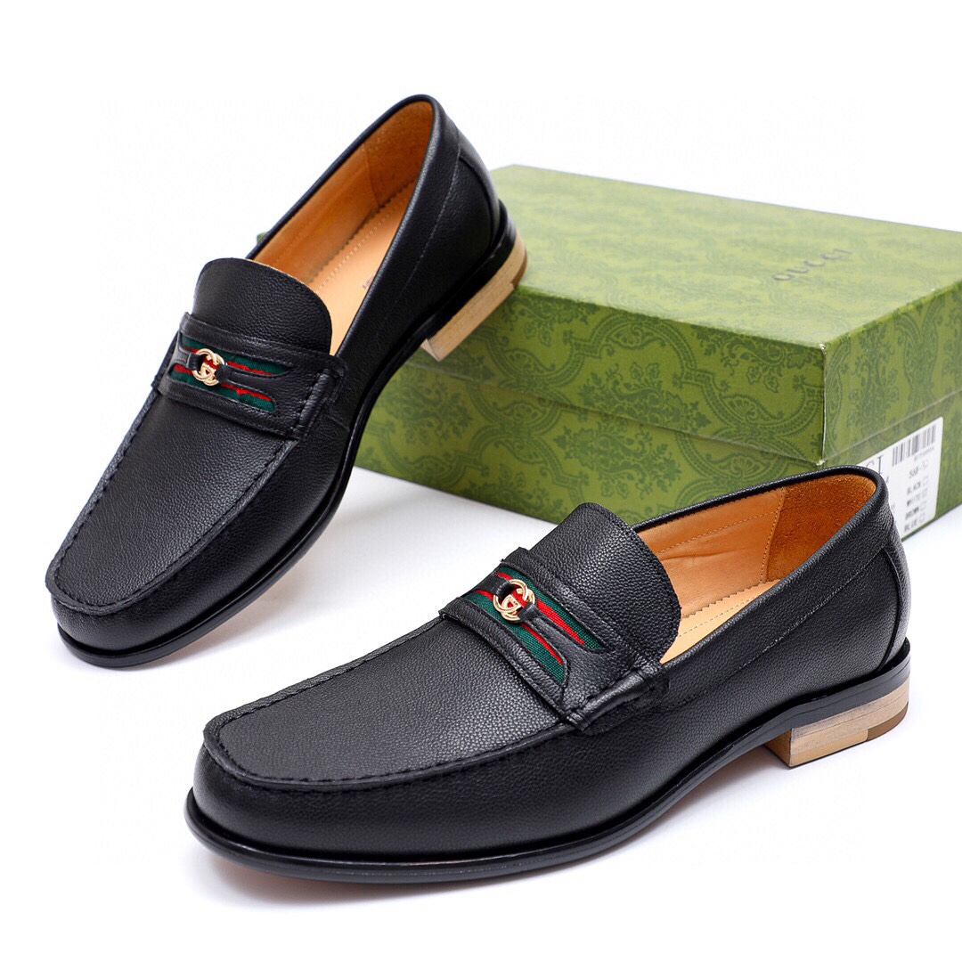 Gucci Gucci official website men's business formal leather shoes are updated and the Hong Kong count