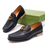 Gucci Gucci official website men's business formal leather shoes are updated and the Hong Kong count