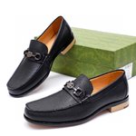 Gucci Gucci official website men's business formal leather shoes are updated and the Hong Kong count