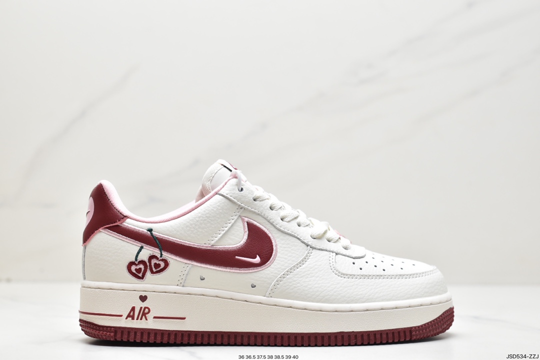 200 Nike Air Force 1 Low情人节限定樱桃FD4616-161