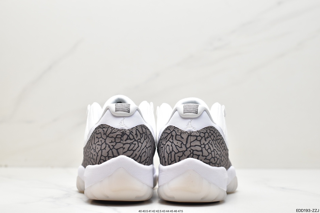 350 Air Jordan 11 Low ”Elephant” AJ11 复刻爆裂纹大象AV2187-140