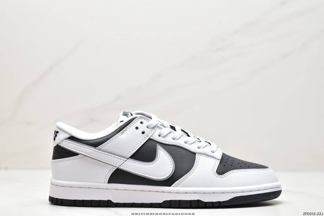 280 原装定制 Nike SB Dunk Low 黑白高达 低帮休闲板鞋DD5603-8960