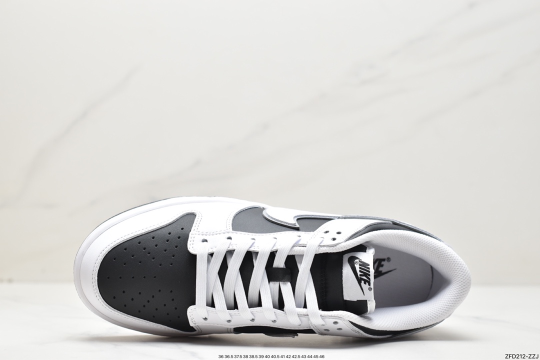 280 原装定制 Nike SB Dunk Low 黑白高达 低帮休闲板鞋DD5603-8960