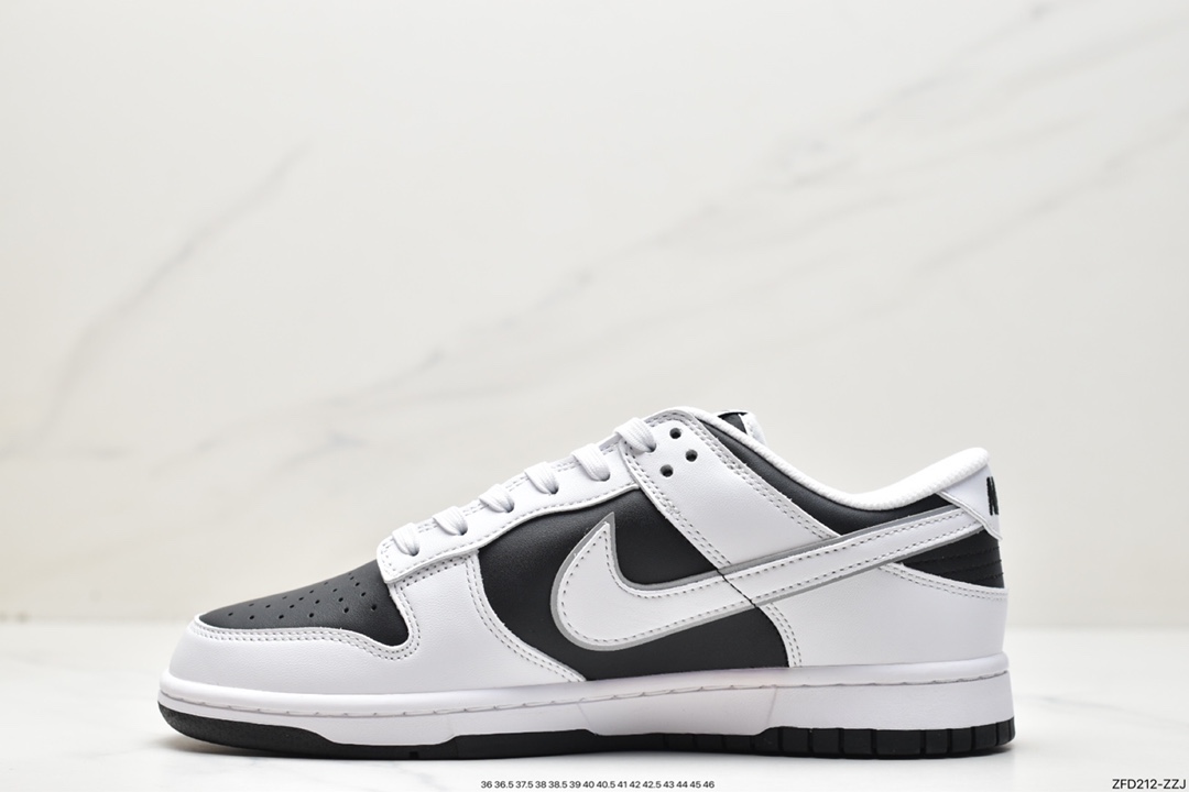 280 原装定制 Nike SB Dunk Low 黑白高达 低帮休闲板鞋DD5603-8960