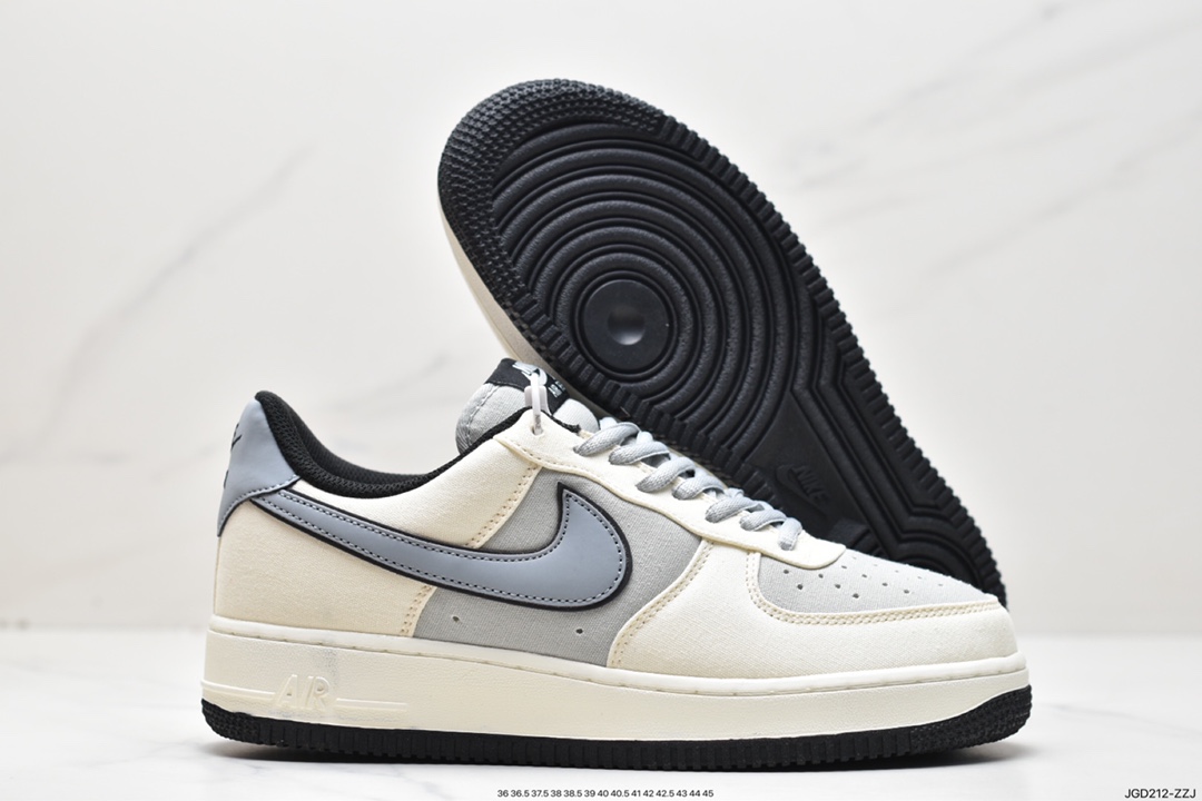 180 Nike Air Force 1 Low 07 灰棕帆布 DG2296-020