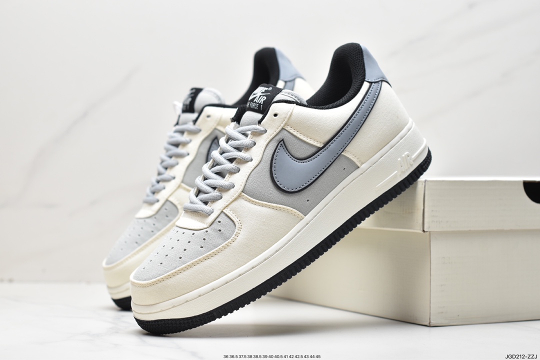 180 Nike Air Force 1 Low 07 灰棕帆布 DG2296-020