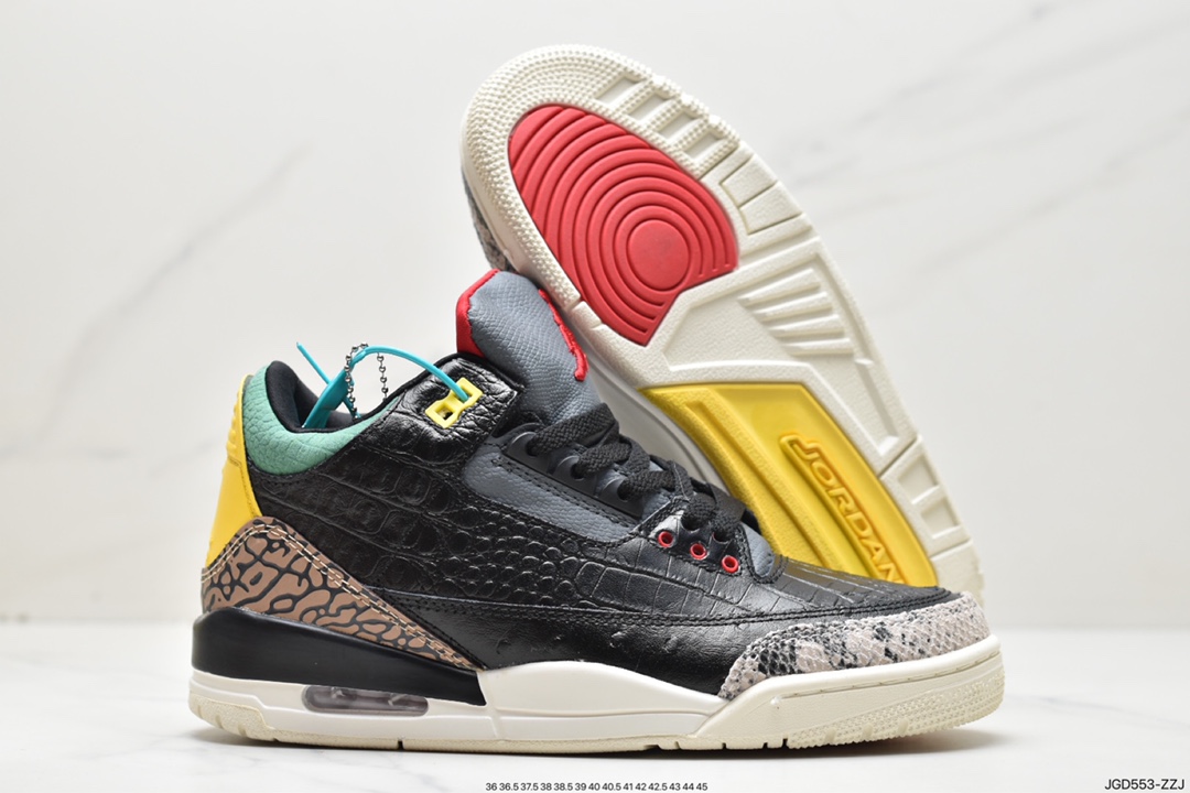 180 耐克Nike Air Jordan 3 Retro”Desert Cement”迈克尔·乔丹AJ3代中帮复 CT8532-012