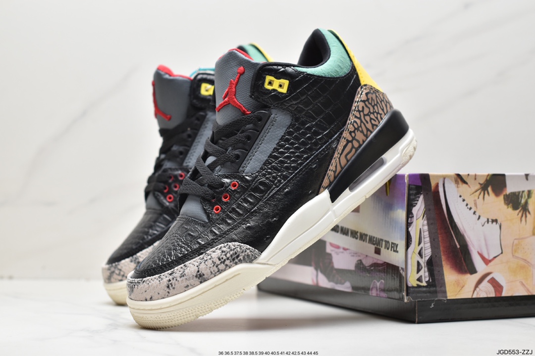 180 耐克Nike Air Jordan 3 Retro”Desert Cement”迈克尔·乔丹AJ3代中帮复 CT8532-012