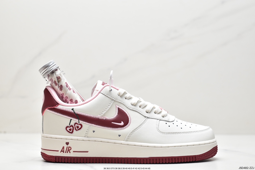 200 Nike Air Force 1 Low情人节限定樱桃 FD4616-161
