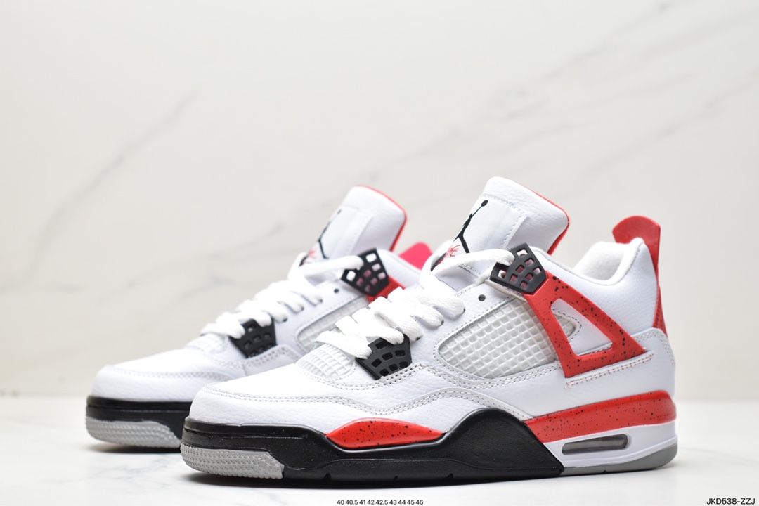 160 Air Jordan 4 Retro WMNS”Rasta”迈克尔·乔丹AJ4代中帮篮球鞋 DH6927-161