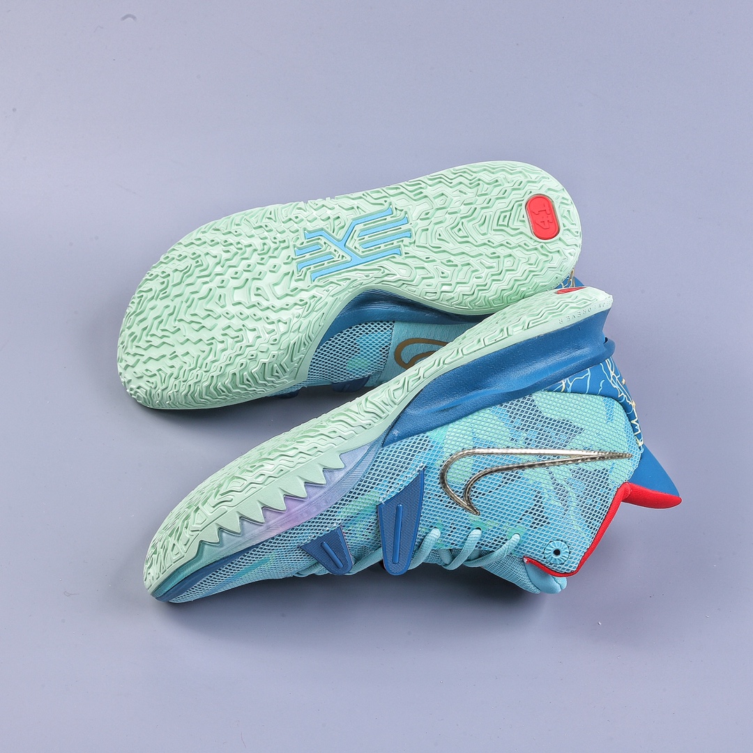280 Nike Kyrie 7 EP”蓝绿” 欧文7代 总决赛 独家纯原 DC0589-400