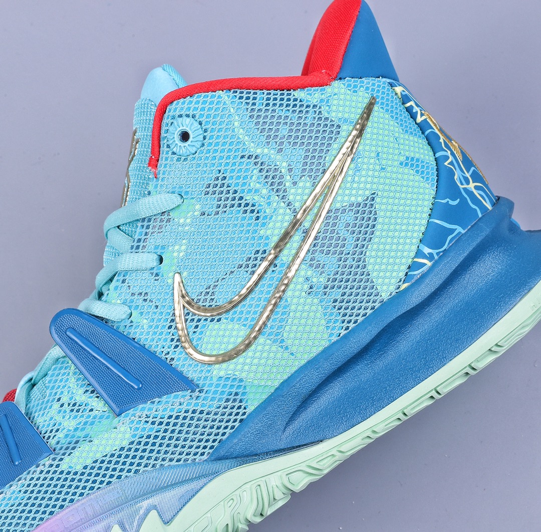280 Nike Kyrie 7 EP”蓝绿” 欧文7代 总决赛 独家纯原 DC0589-400