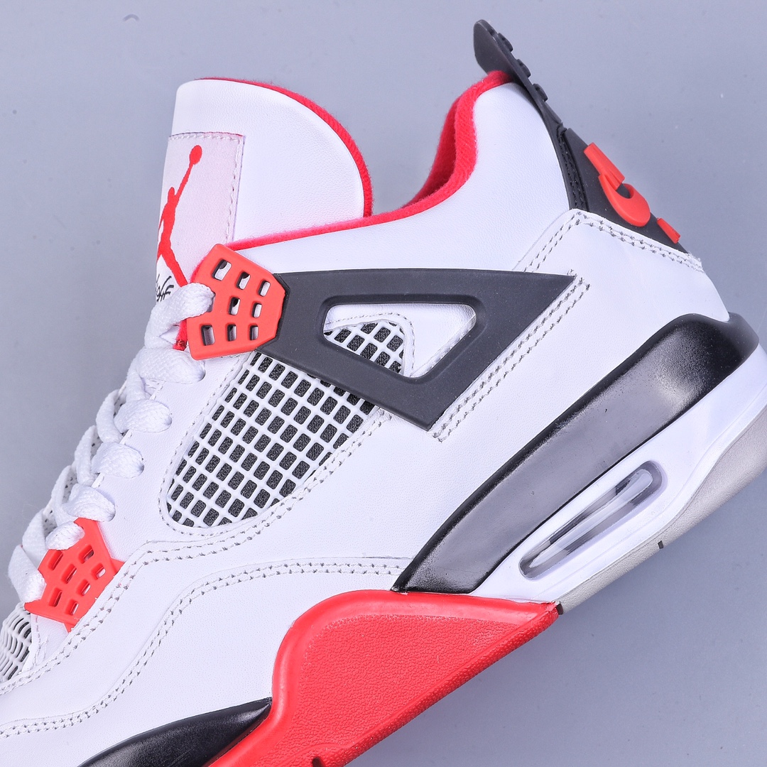 320 H版Air Jordan 4 Retro “Fire Red” 白红复刻 DC7770-160