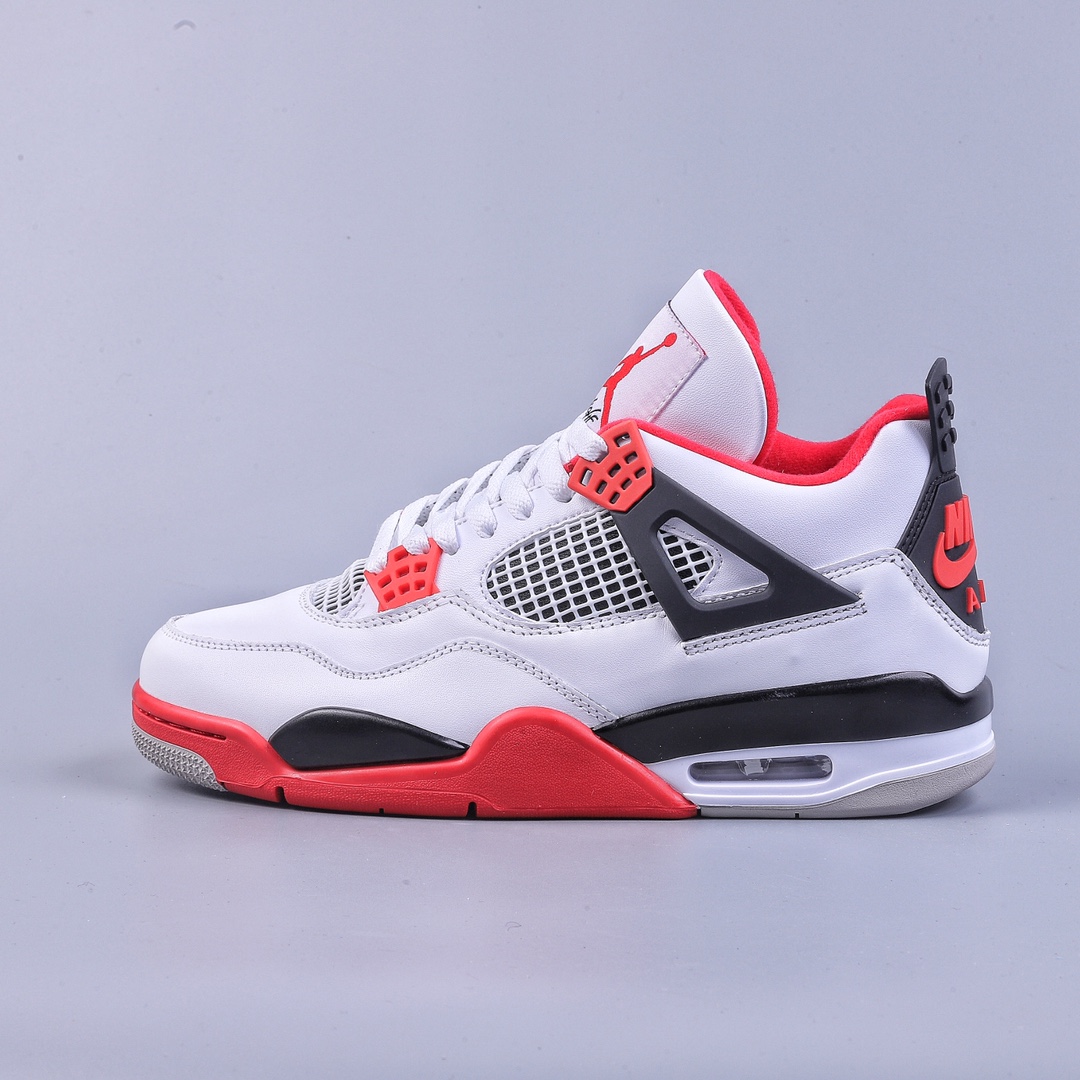 320 H版Air Jordan 4 Retro “Fire Red” 白红复刻 DC7770-160