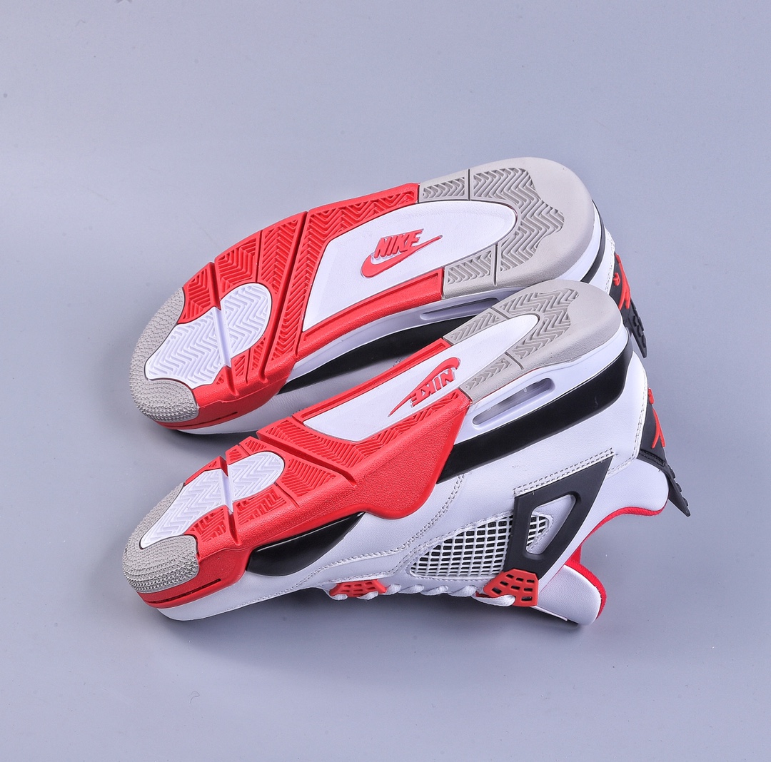 320 H版Air Jordan 4 Retro “Fire Red” 白红复刻 DC7770-160