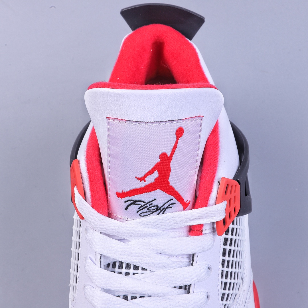 320 H版Air Jordan 4 Retro “Fire Red” 白红复刻 DC7770-160