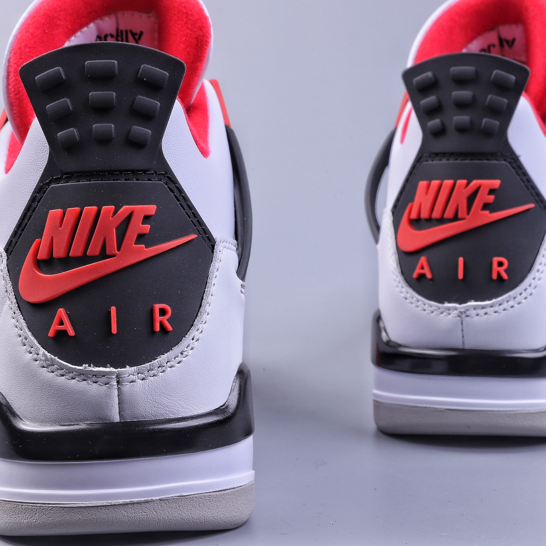 320 H版Air Jordan 4 Retro “Fire Red” 白红复刻 DC7770-160