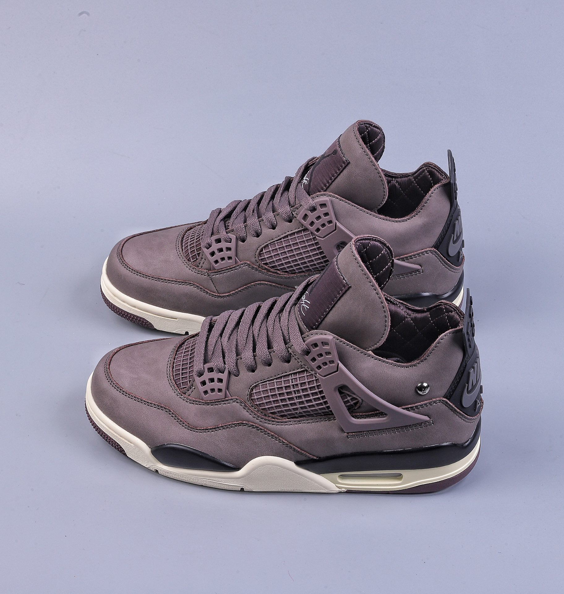 320 H版Air Jordan AJ4 Retro SP”Violet Ore” AMM联名酒红DV6773-220