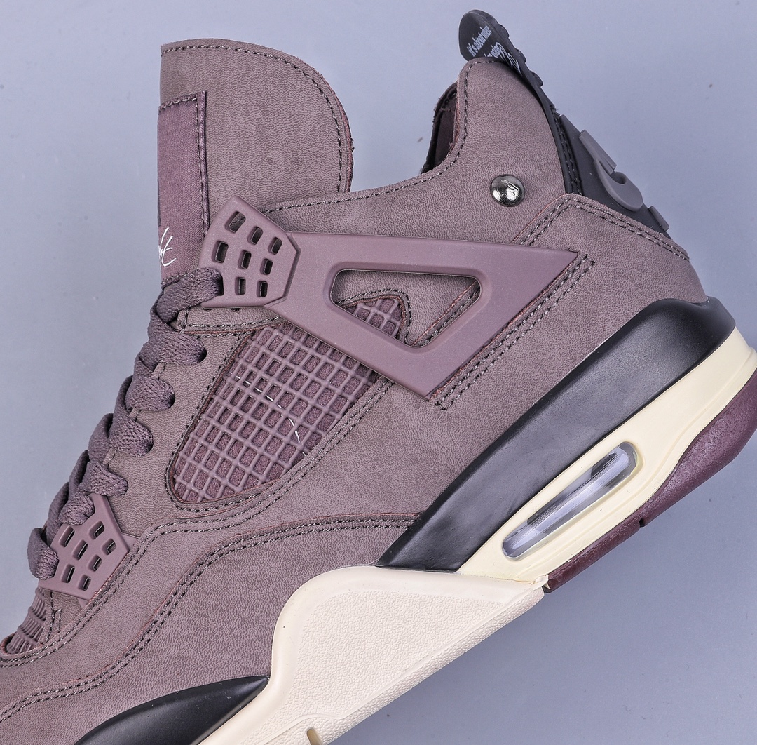 320 H版Air Jordan AJ4 Retro SP”Violet Ore” AMM联名酒红DV6773-220