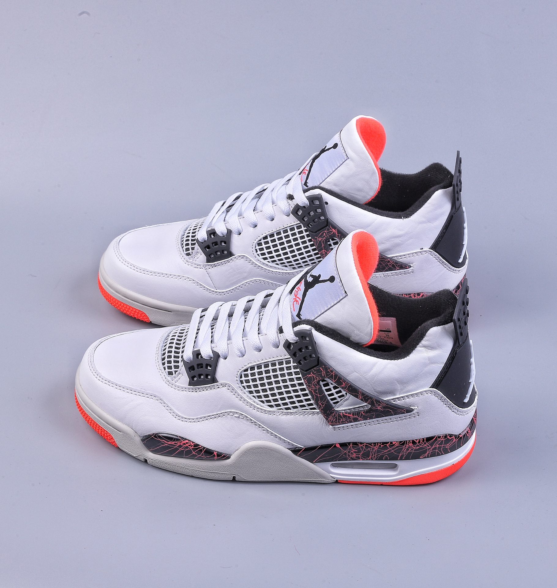 320 H版Air Jordan 4 Retro ”Hot Lava”热熔岩原厂私磨 308497-116