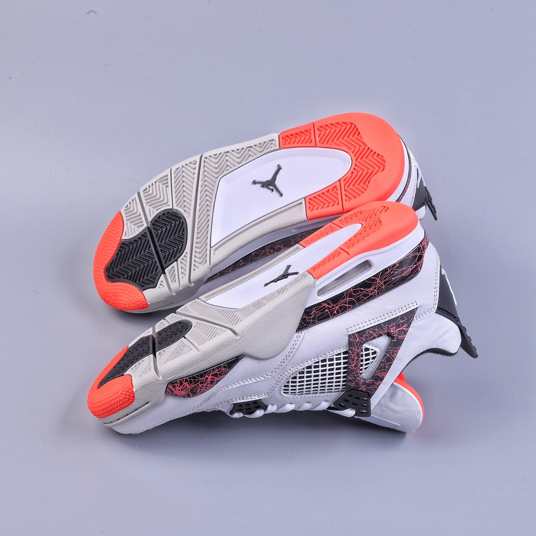 320 H版Air Jordan 4 Retro ”Hot Lava”热熔岩原厂私磨 308497-116