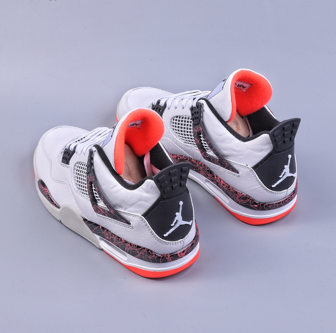 320 H版Air Jordan 4 Retro ”Hot Lava”热熔岩原厂私磨 308497-116
