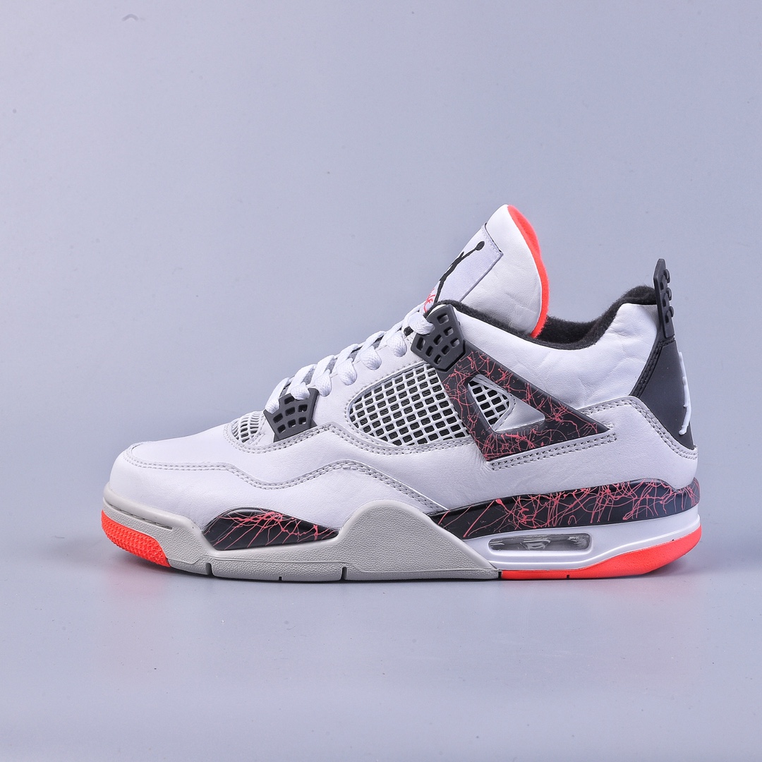 320 H版Air Jordan 4 Retro ”Hot Lava”热熔岩原厂私磨 308497-116