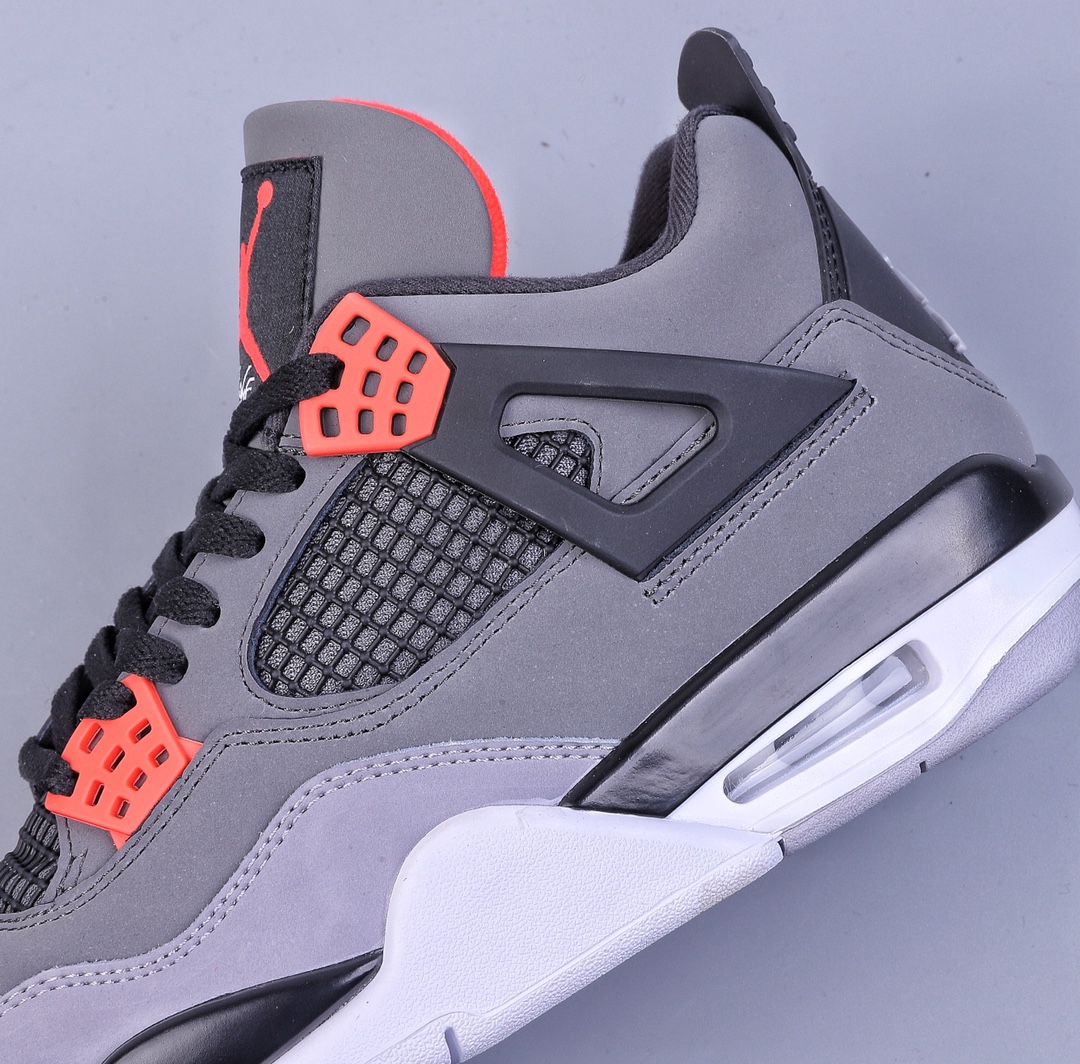320 H版Air Jordan 4 “Infrared” 红外线黑灰  DH6927-061