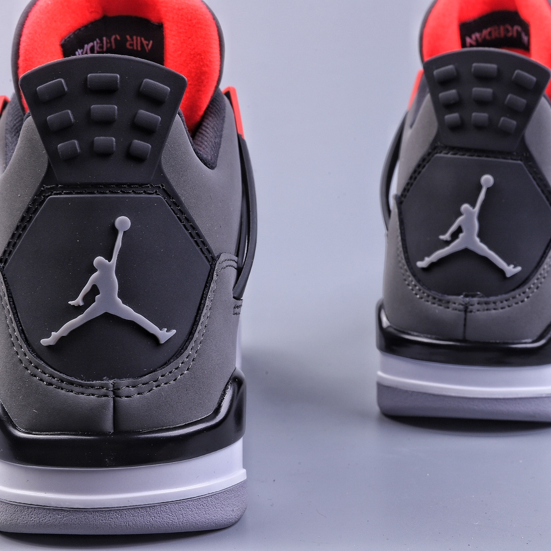 320 H版Air Jordan 4 “Infrared” 红外线黑灰  DH6927-061
