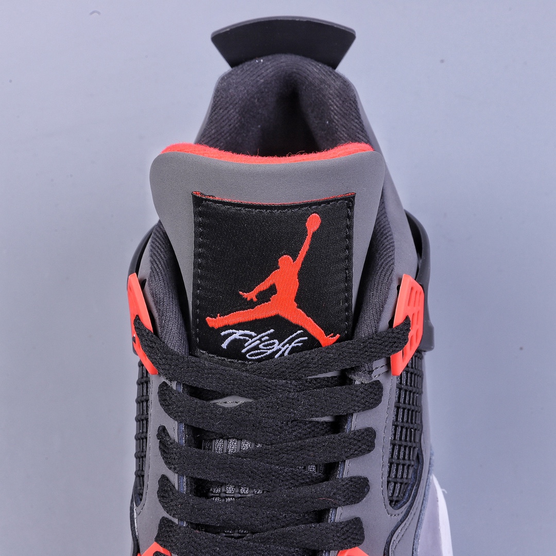 320 H版Air Jordan 4 “Infrared” 红外线黑灰  DH6927-061