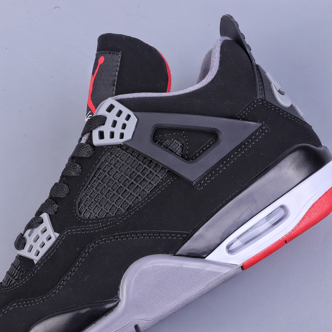 320 H版Air Jordan 4 Retro “Bred” 新黑红复刻版 308497-060