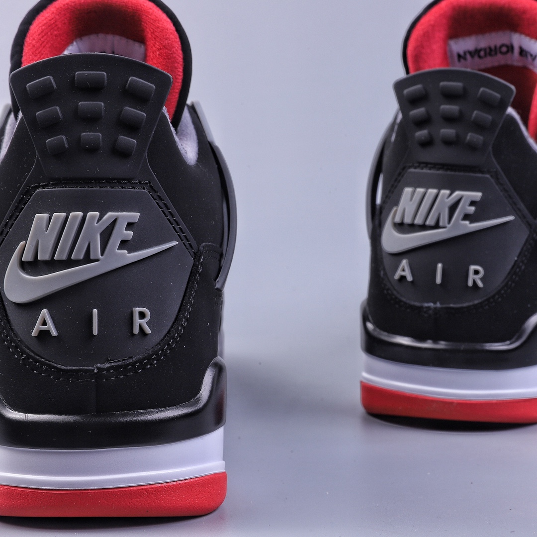 320 H版Air Jordan 4 Retro “Bred” 新黑红复刻版 308497-060