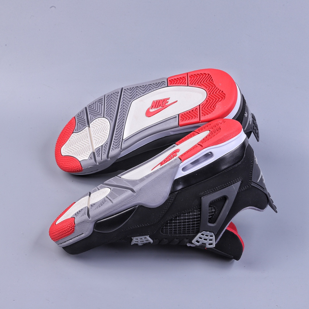 320 H版Air Jordan 4 Retro “Bred” 新黑红复刻版 308497-060