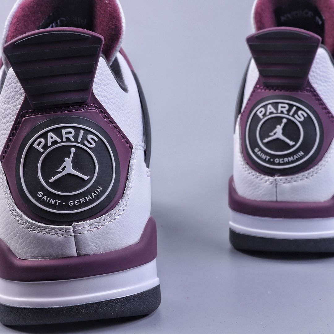 320 H版Air Jordan 4 Retro PSG 白紫大巴黎 AJ4 乔丹4代 aj4 乔4 CZ5624-100