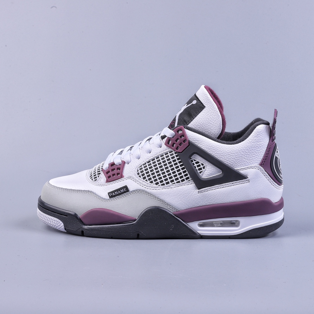 320 H版Air Jordan 4 Retro PSG 白紫大巴黎 AJ4 乔丹4代 aj4 乔4 CZ5624-100