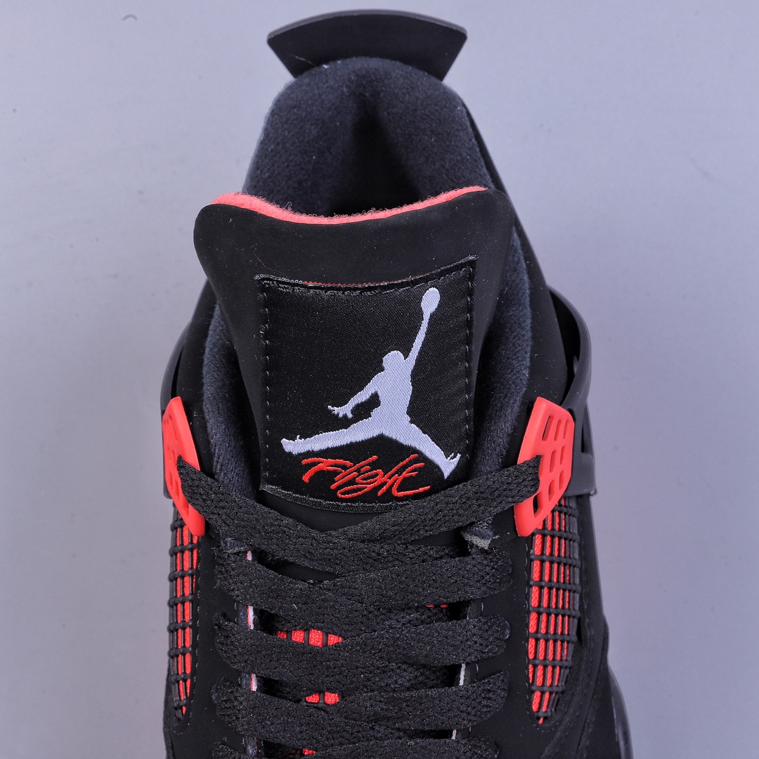 320 H版Air Jordan 4 Retro ”Red Thunder” 黑红雷电 AJ4 乔丹4代 CT8527-016