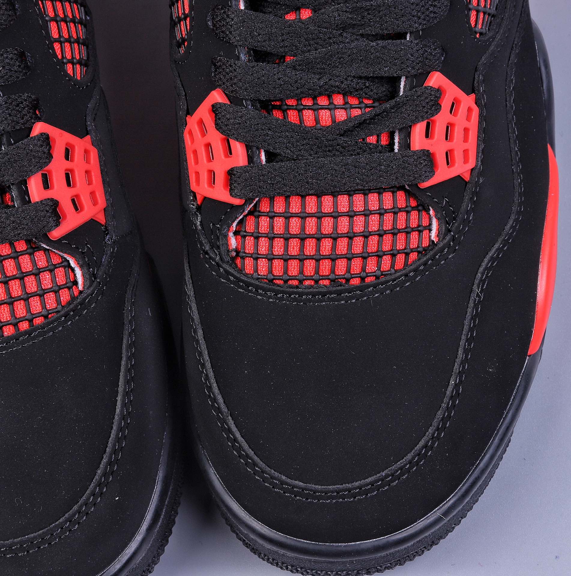 320 H版Air Jordan 4 Retro ”Red Thunder” 黑红雷电 AJ4 乔丹4代 CT8527-016