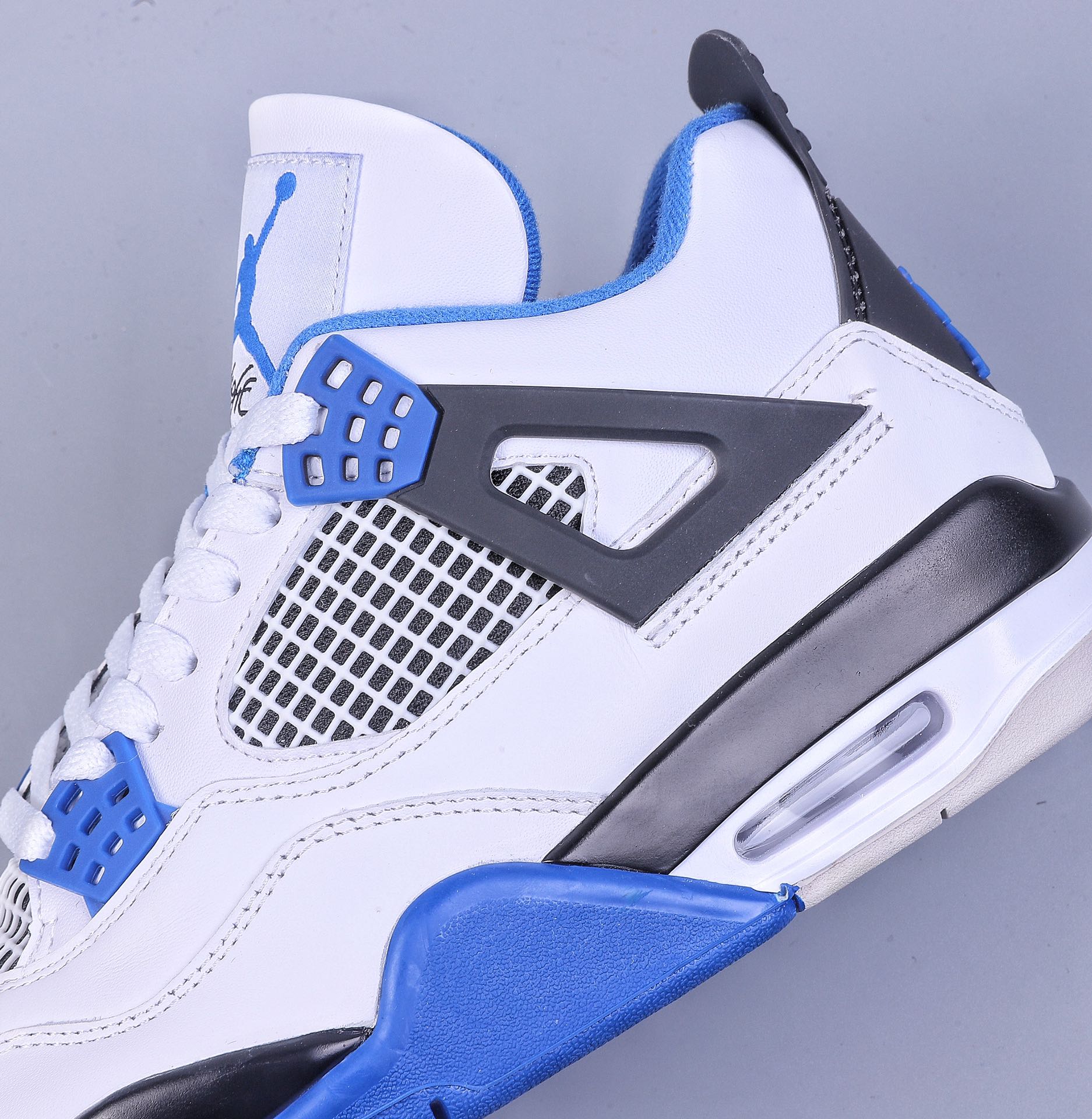 320 H版Air Jordan 4 Retro “Motorsports” 赛车蓝 AJ4 308497-117