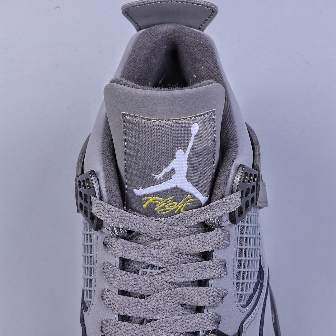 320 H版Air Jordan AJ4 Retro ”Cool Grey” 老鼠灰 308497-007