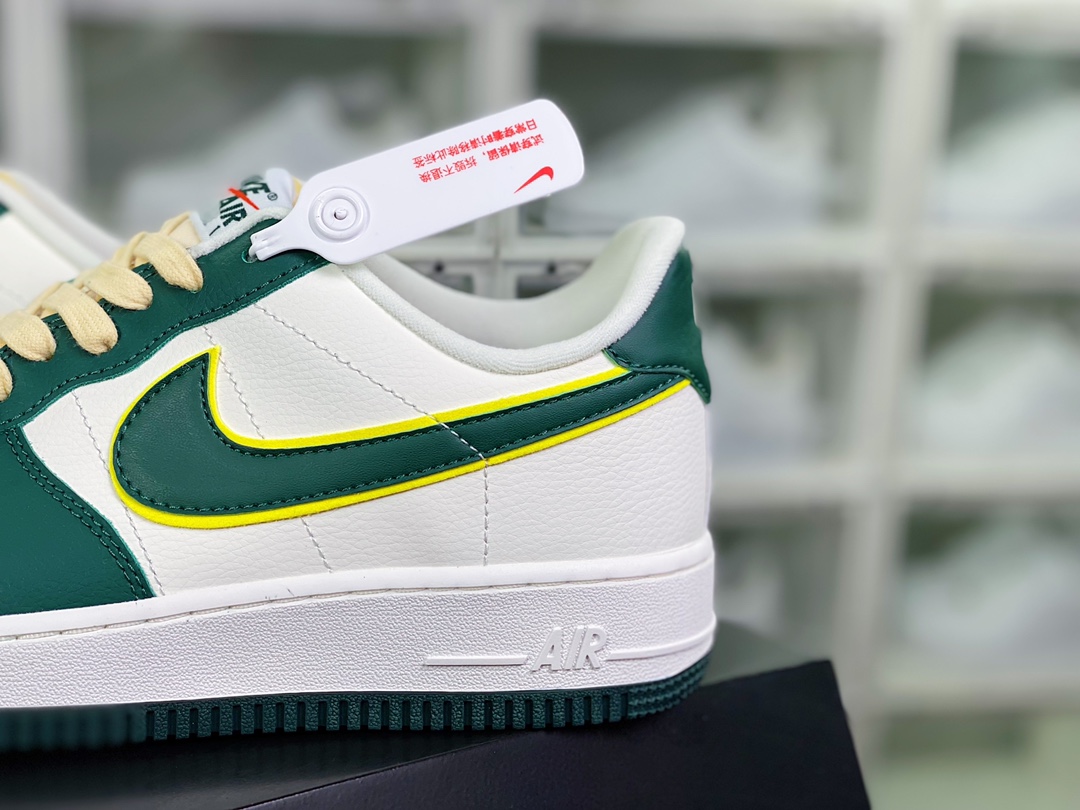 200 Air Force 1'07 LV8 Low”Noble Green”空军一号系列低帮百板鞋“皮革贵族绿白亮绿”FD0341-133