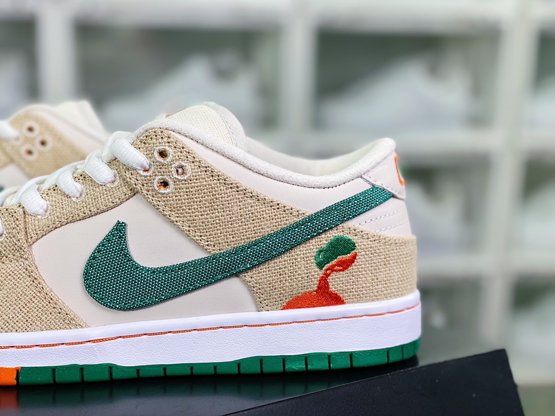 350 Jarritos x 【Nike】 SB Dunk Low Pro”Phantom/Orange/Malachite”扣篮板鞋FD0860-001