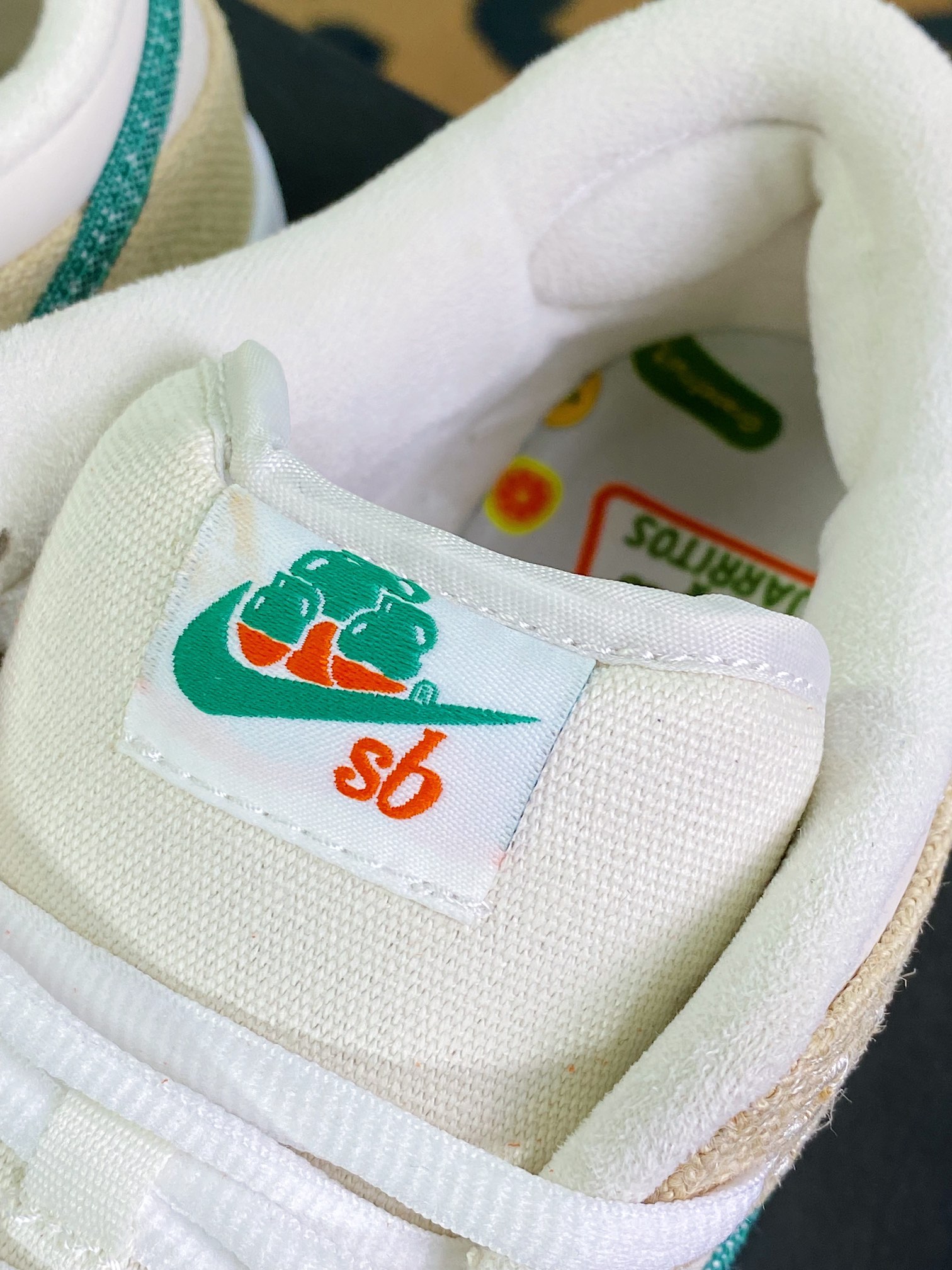350 Jarritos x 【Nike】 SB Dunk Low Pro”Phantom/Orange/Malachite”扣篮板鞋FD0860-001