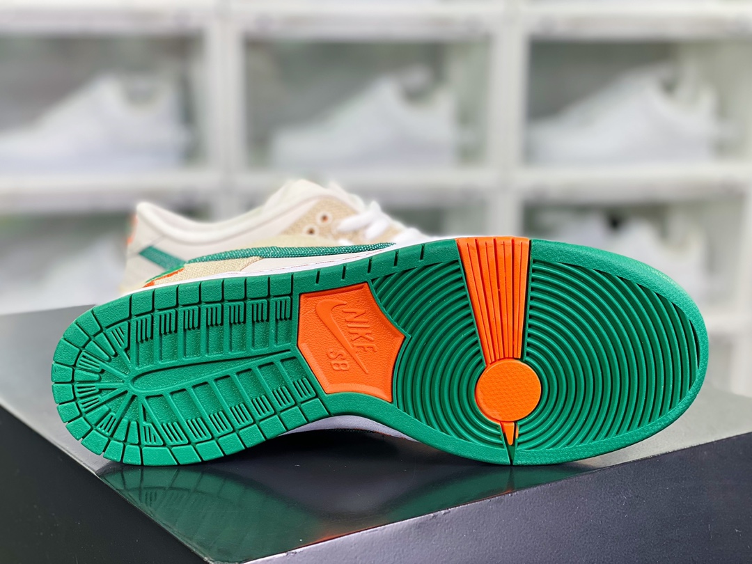 350 Jarritos x 【Nike】 SB Dunk Low Pro”Phantom/Orange/Malachite”扣篮板鞋FD0860-001