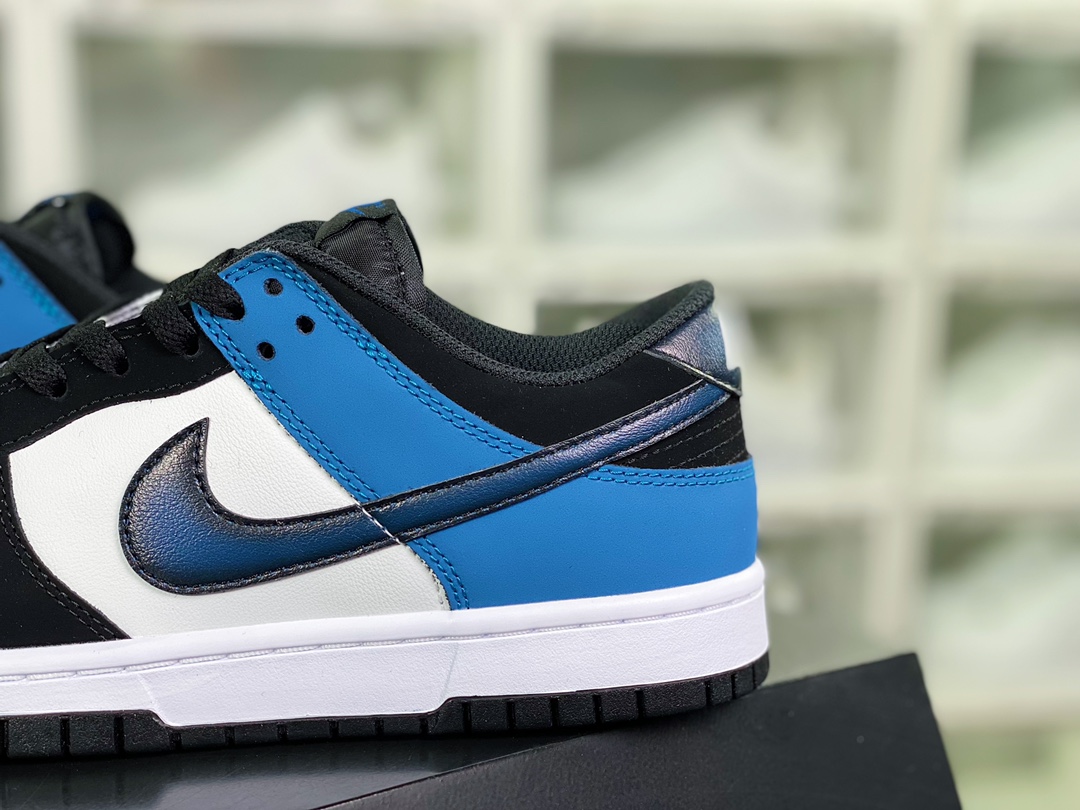 SB Dunk Low ”Industrial Blue” dunk series low-cut sneakers ”black and white gradient industrial blue” FD6923-100