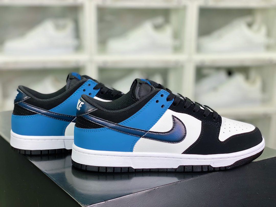 SB Dunk Low ”Industrial Blue” dunk series low-cut sneakers ”black and white gradient industrial blue” FD6923-100